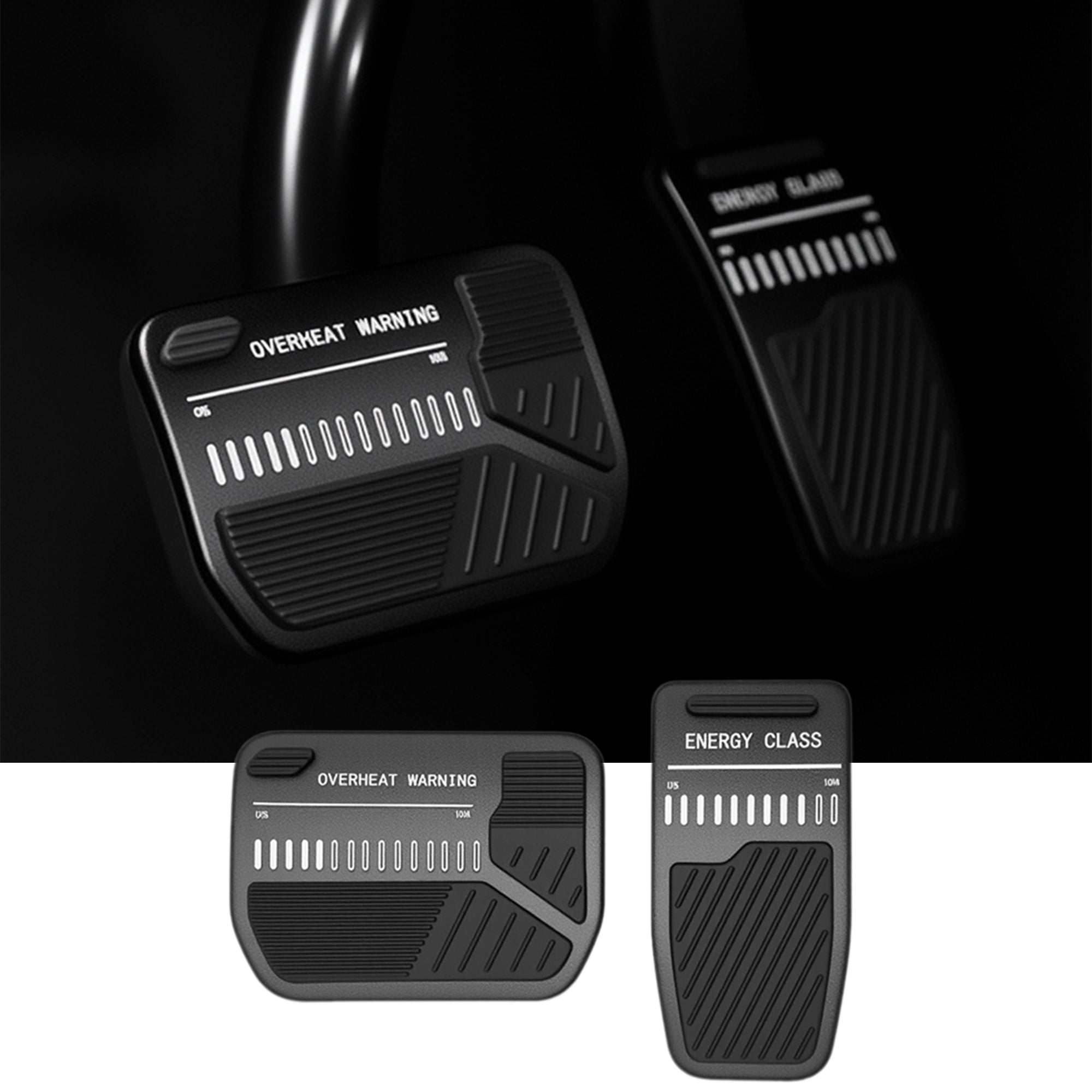 Two Pedal Shapes - TESVX Pedal Covers