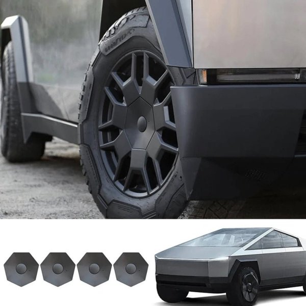20-Inch Cyber Wheel Center Hub Caps for Tesla Cybertruck
