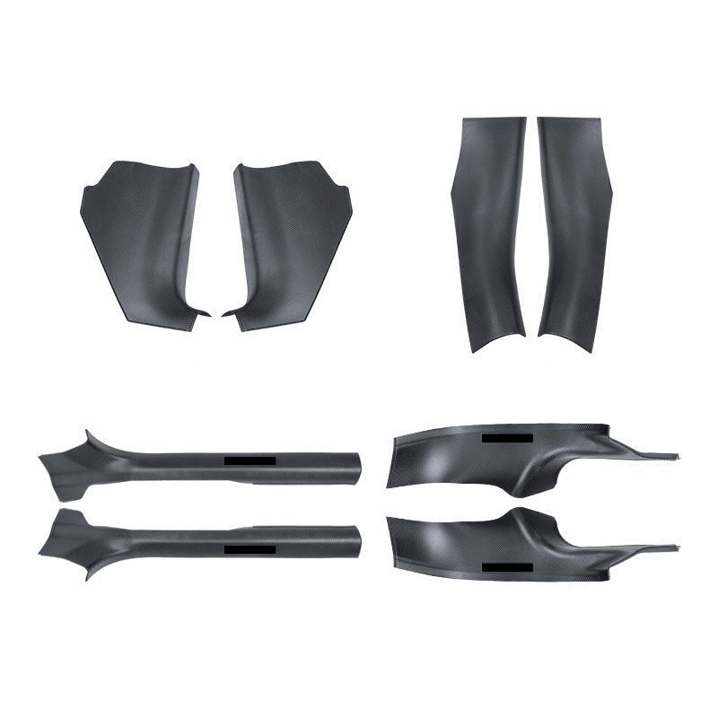 Carbon Pattern Set - TESVX Door Sill Protectors