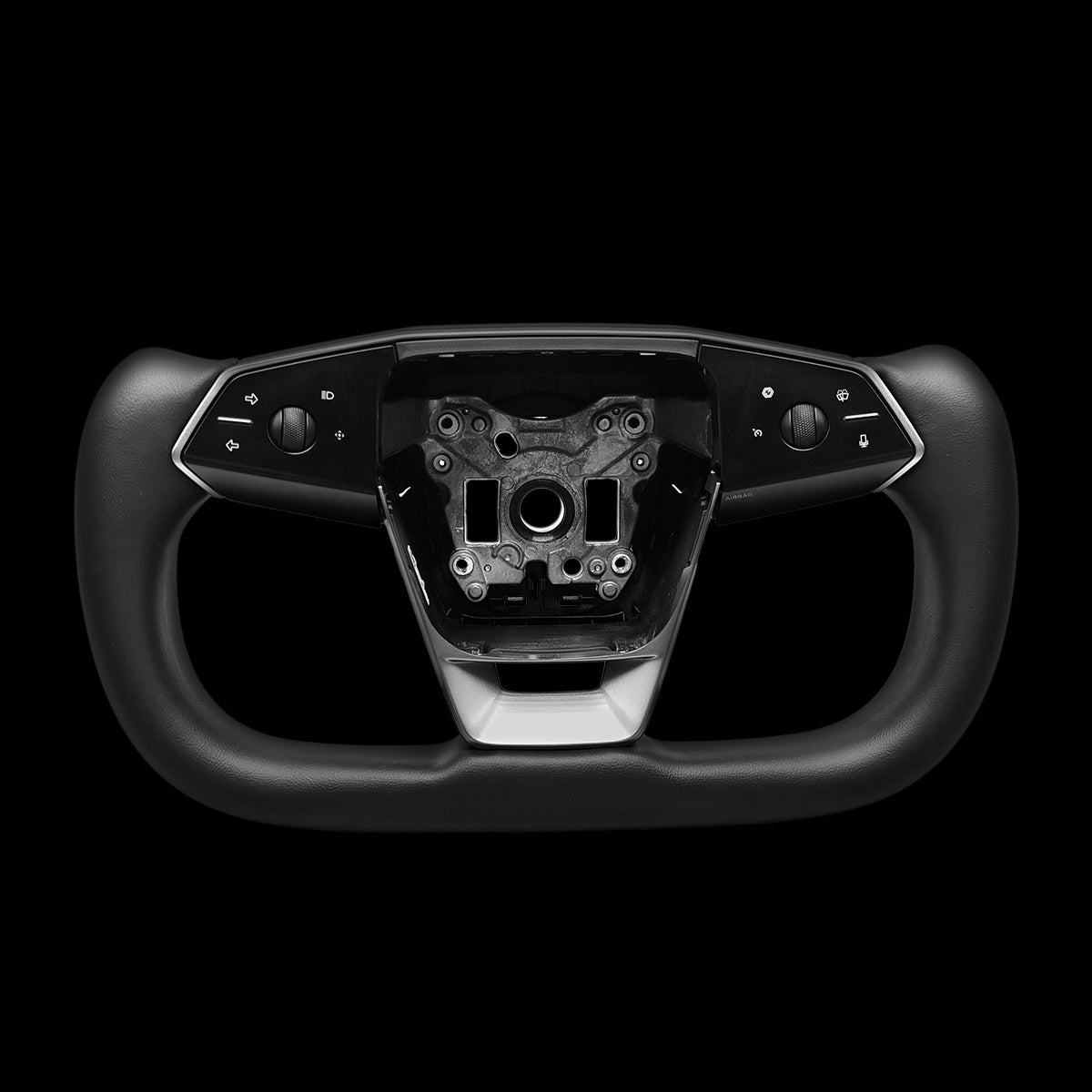 Black Assembly Example - TESVX Yoke Steering Wheel