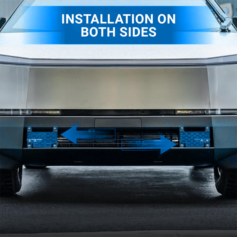 Left-to-Right Placement - TESVX Front License Plate Holder