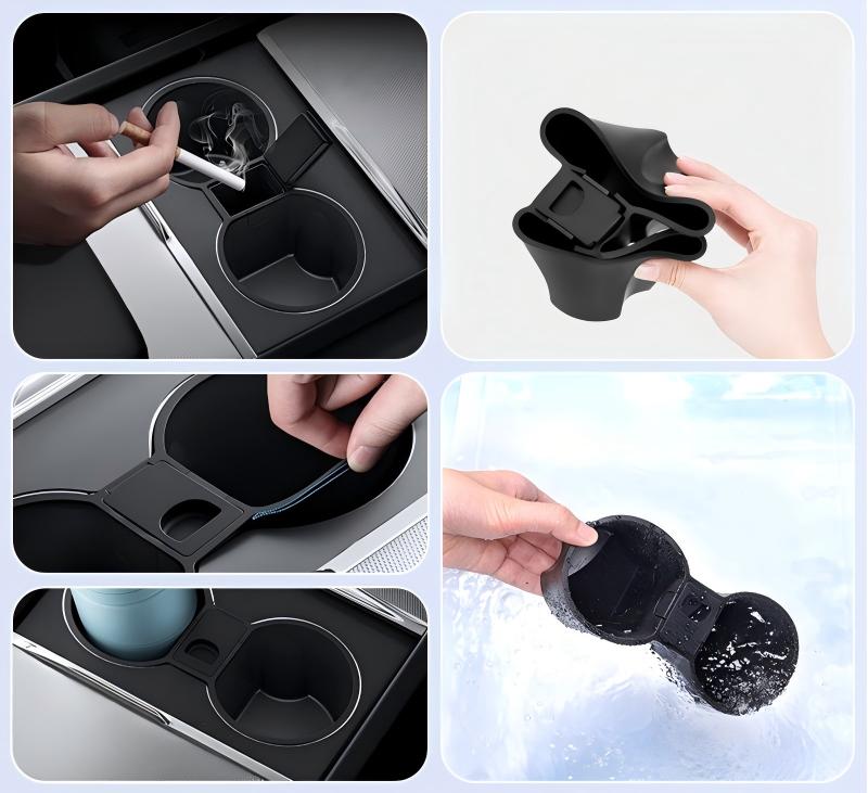 Drop-In and Removable - TESVX Cup Holder Slot Limiter