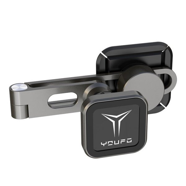 Aluminum Magnetic Phone Holder with 270° Rotation & MagSafe-Compatible Charging for Tesla Model 3 / Y / S / X