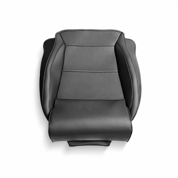 Perforated Eco Nappa Leather Extended Leg Support Seat Cover with C-Curve Design for Tesla Model Y Juniper