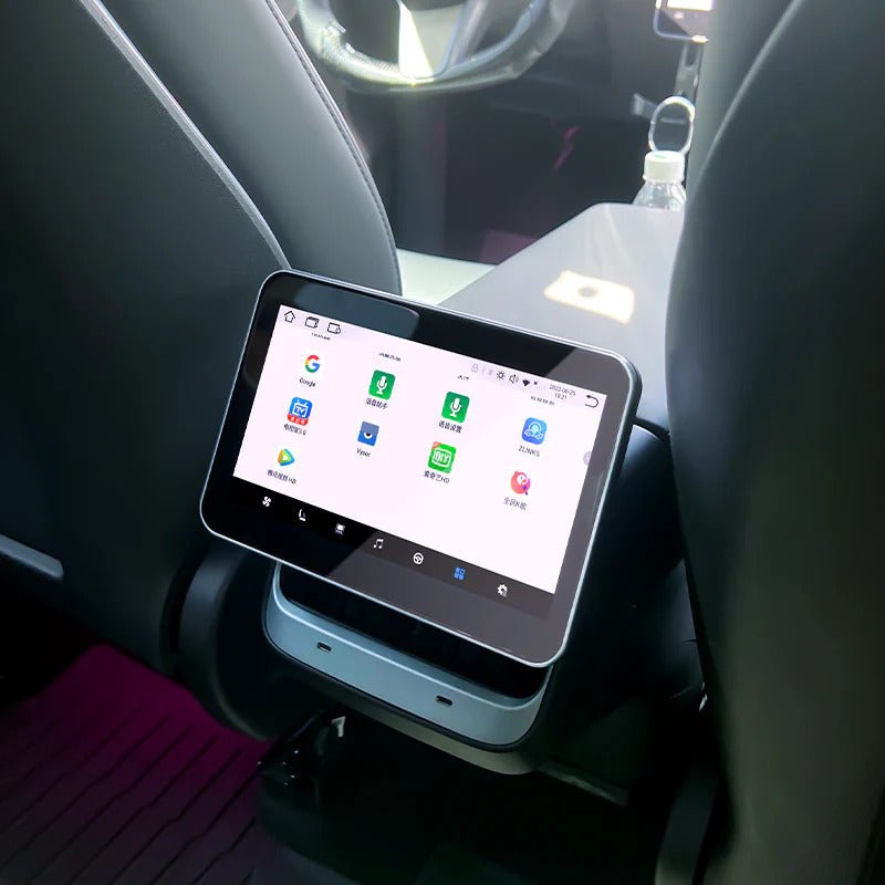Installed Rear-Passenger Position - TESVX Rear Seat Touch Screen