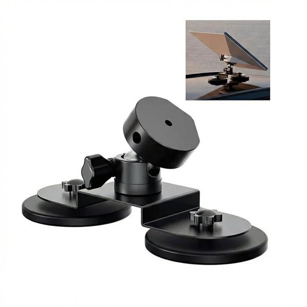 Adjustable Magnetic Roof Mount with Rubberized Coating for Starlink Mini