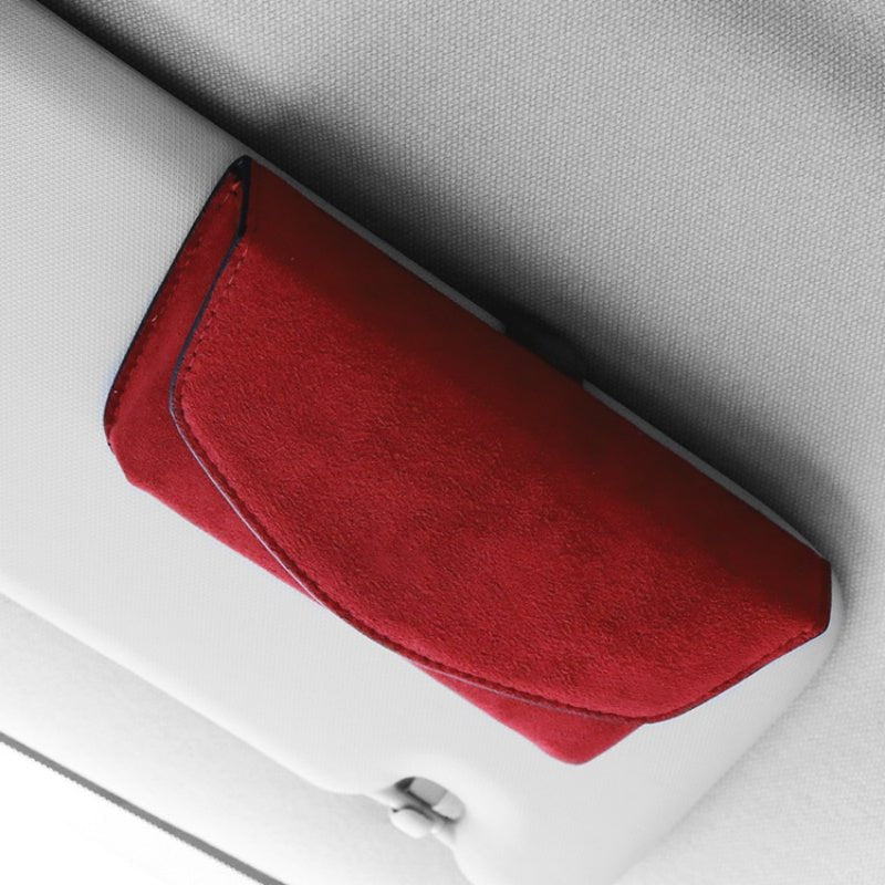 Clips to a Matching Visor - TESVX Sun Visor Glasses Case