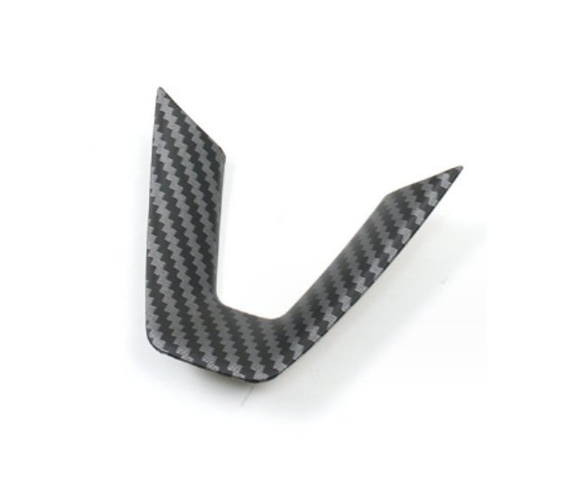 Angled Pattern View - TESVX Steering Wheel V-Cover