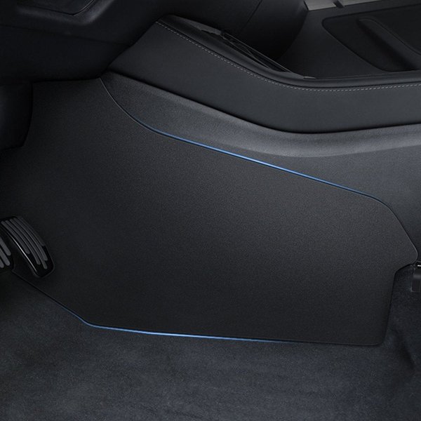 Center Console Side Anti-Kick Mat with Hook-and-Loop Mount for Tesla Model Y / Model Y Juniper (LHD)