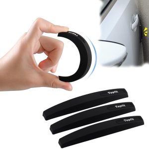 Rubber Door Edge Guards with Heat & Cold Resistance for Tesla Model 3 / Y / S / X