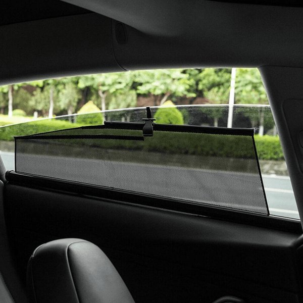 Honeycomb Mesh Side Window Shades with Front, Rear or 4-Piece Options for Tesla Model Y