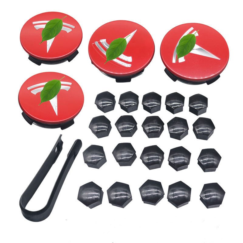 Kit for Four Wheel Centers - TESVX Wheel Center Cap Kit