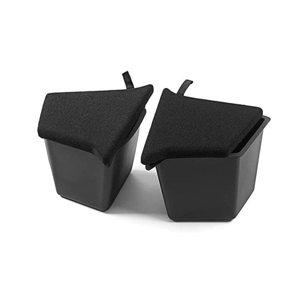 Left & Right Trunk Storage Bins with Optional Cover for Tesla Model Y (2020–2024)