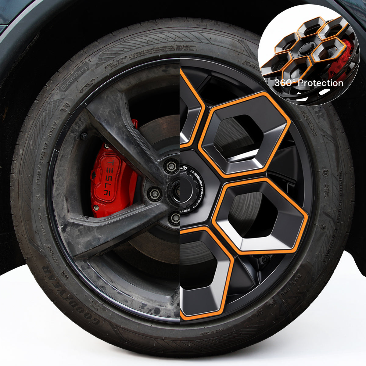 Honeycomb Wheel Coverage - TESVX Wheel Covers