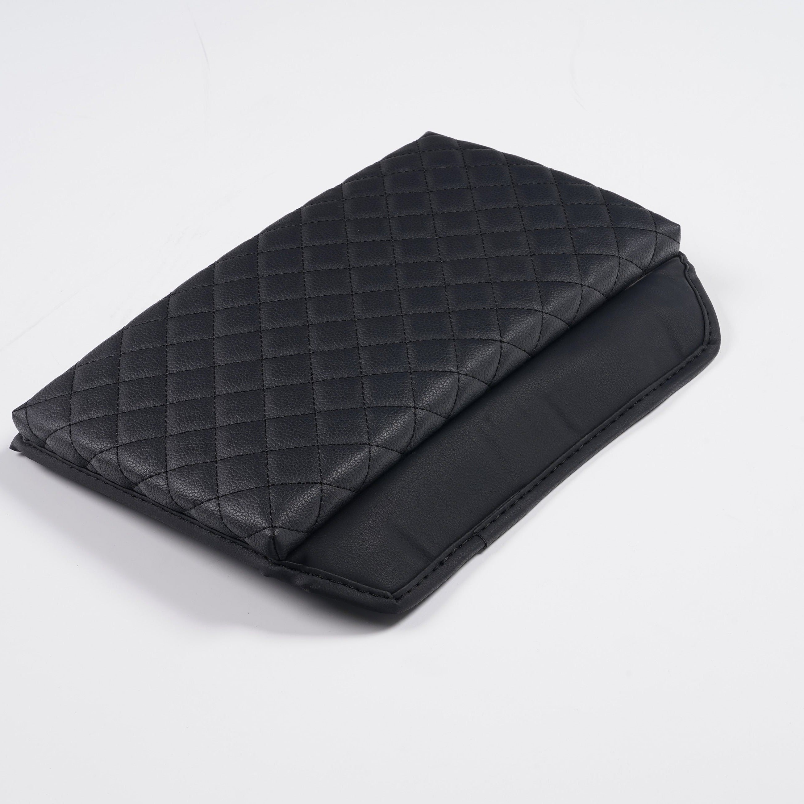 Black Quilted PU Surface - TESVX Armrest Cover