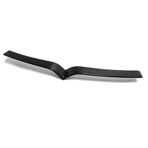 Dry Carbon Fiber Refreshed Front End Inlay with Glossy & Matte Finishes for Tesla Model S / Model X