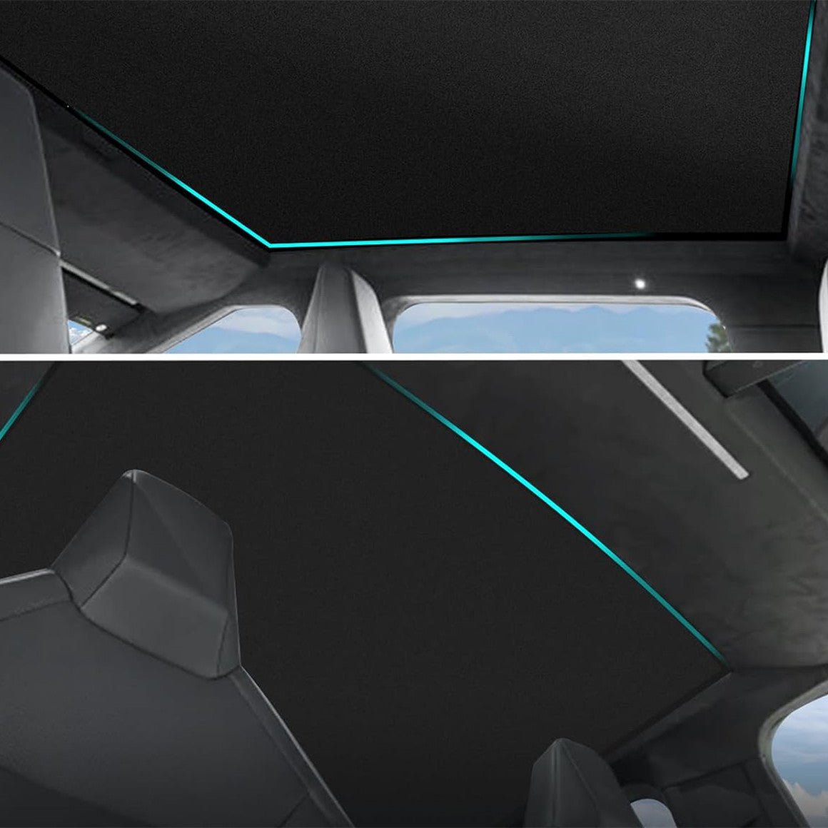 Roof-Glass Shade - TESVX Roof Sunshade