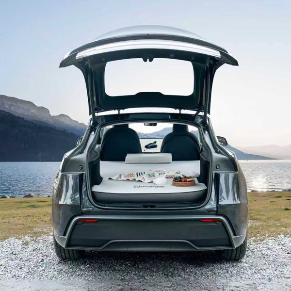 4.5-Inch Air-Foam Mattress with Memory Foam & Built-In Pump for Tesla Model Y / Model Y Juniper