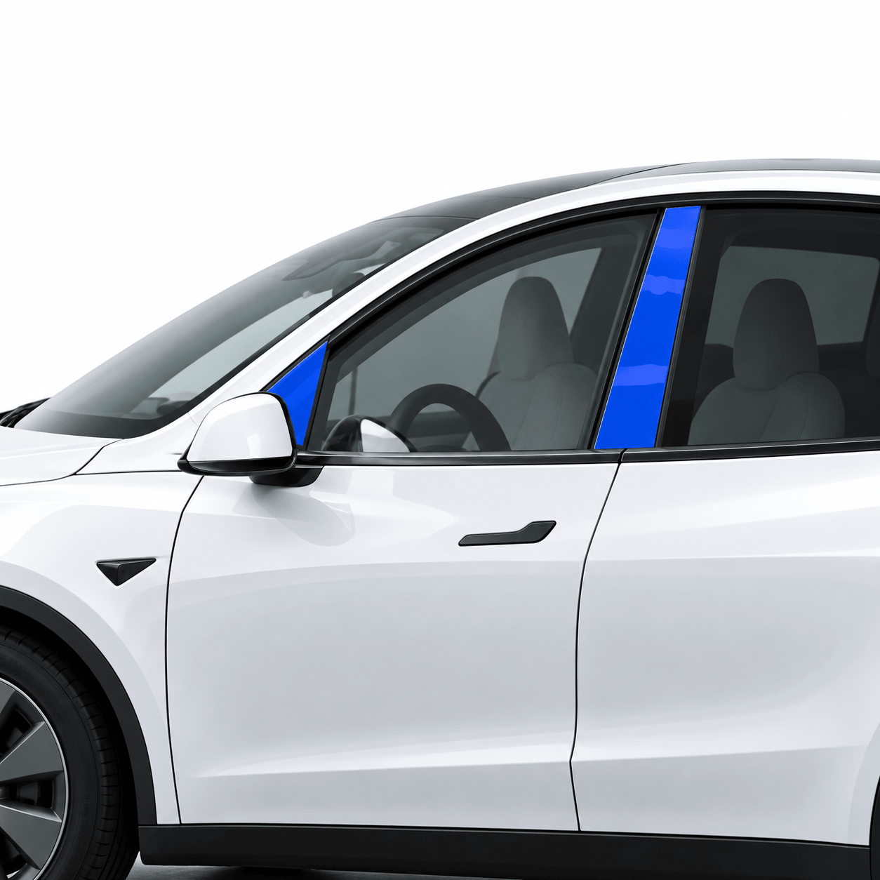 A-Trim and B-Pillar Layout - TESVX Pillar Protection Film