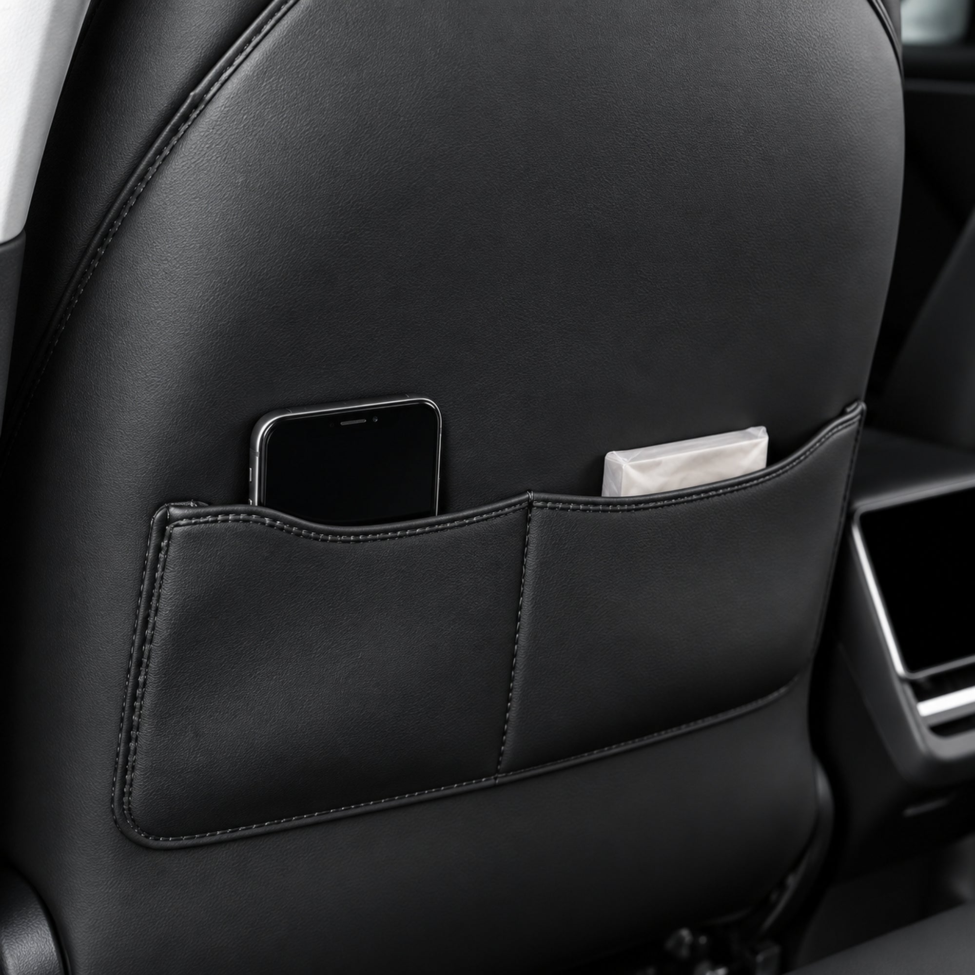 Black Double-Pocket Detail