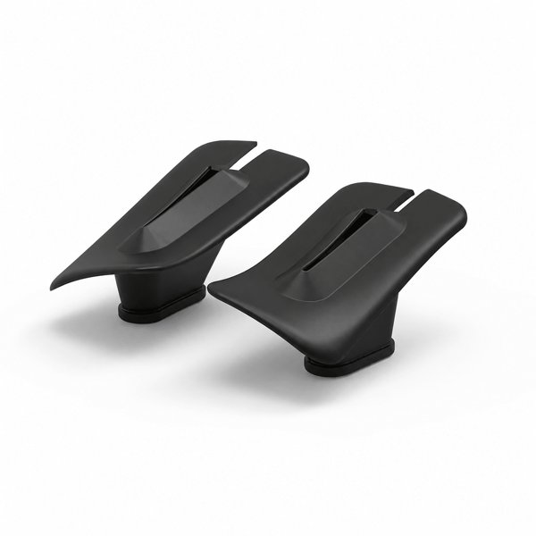 Silicone Front Seat Belt Slot Gap Dust Plugs with Press-In Fit for Tesla Model 3 / Model Y