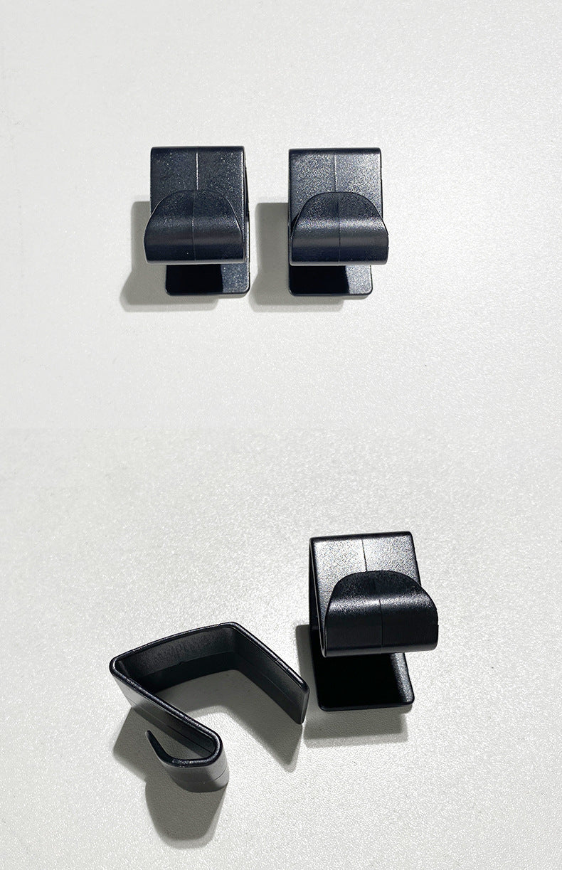 Two Black Hooks - TESVX Glove Box Hook