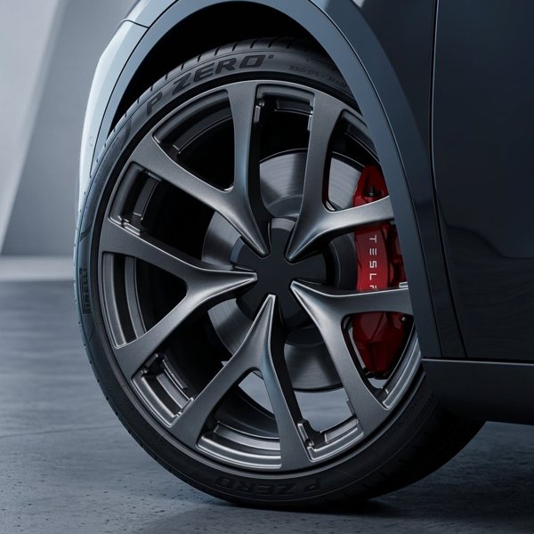 Set of 4 19-Inch Forged 6061-T6 Wheels with 19×9.5J ET35 Fitment for Tesla Model 3 / Model Y