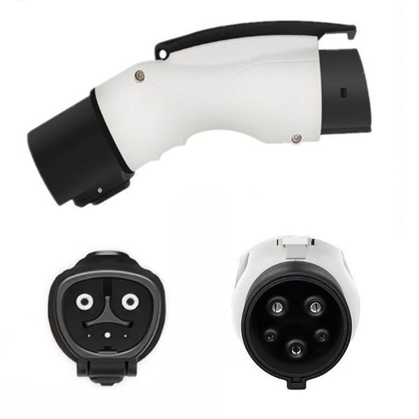 40A 250V NACS to J1772 Charging Adapter with IP44 Rating for J1772 EVs