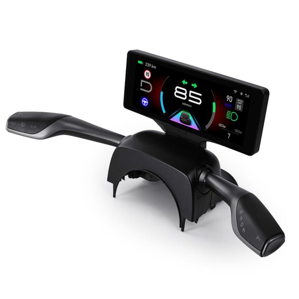 7-Inch Gear Shift Touch Screen Display with Wireless CarPlay & Android Auto for Tesla Model 3 Highland / Model Y Juniper