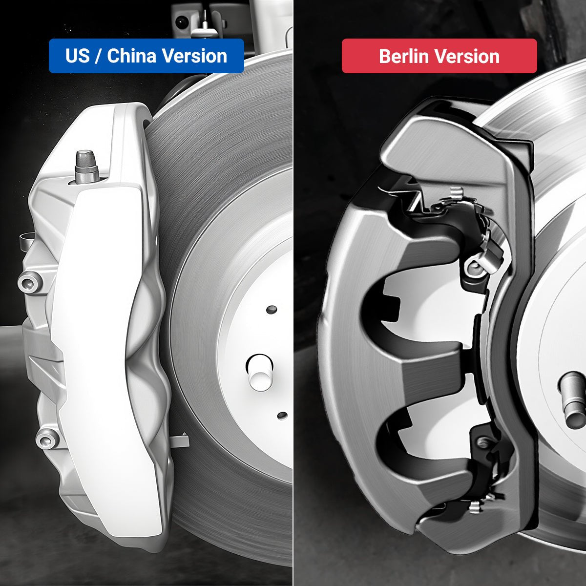 Choose by Caliper Shape - TESVX Brake Caliper Covers