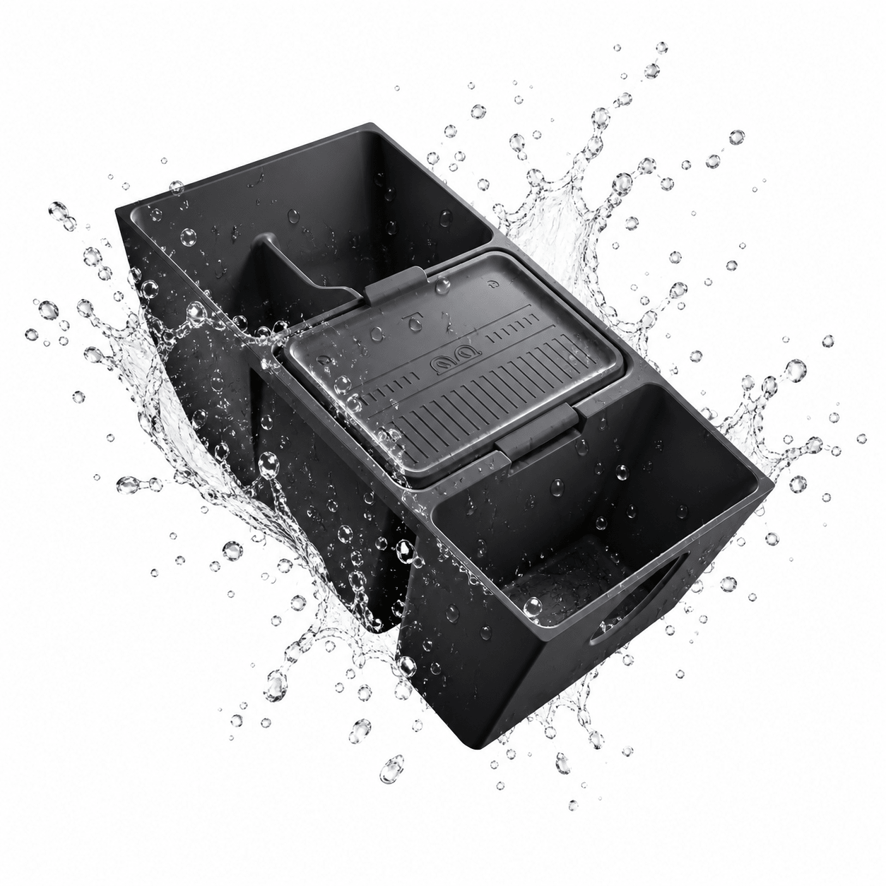 Lift Out to Clean - TESVX Center Console Organizer