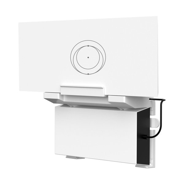 ABS Router & Power Adapter Wall Mount Kit with Adhesive or Screw Install for Starlink Gen 3