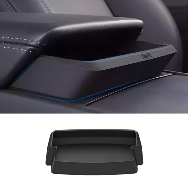 Silicone Armrest Sunglasses Organizer with Adhesive Mount for Tesla Model 3 Highland / Model Y Juniper