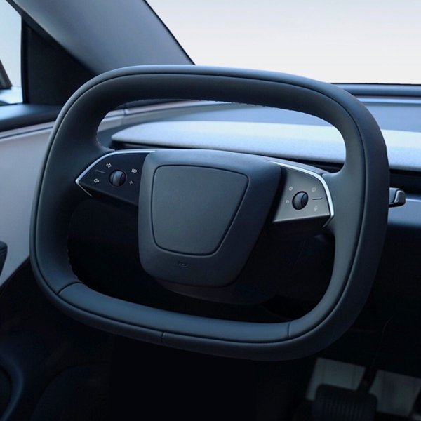 Starlink 4.0 Cyber Yoke Steering Wheel with Heating & 4 Style Options for Tesla Model 3 Highland / Model Y Juniper