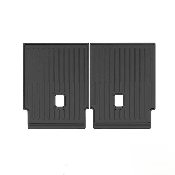 TPE Rear Seat Back Protector with Velcro Mount for Tesla Model YL 6-Seater