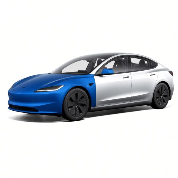 8.5 mil Glossy TPU Full Front PPF Kit with Self-Healing Topcoat for Tesla Model 3