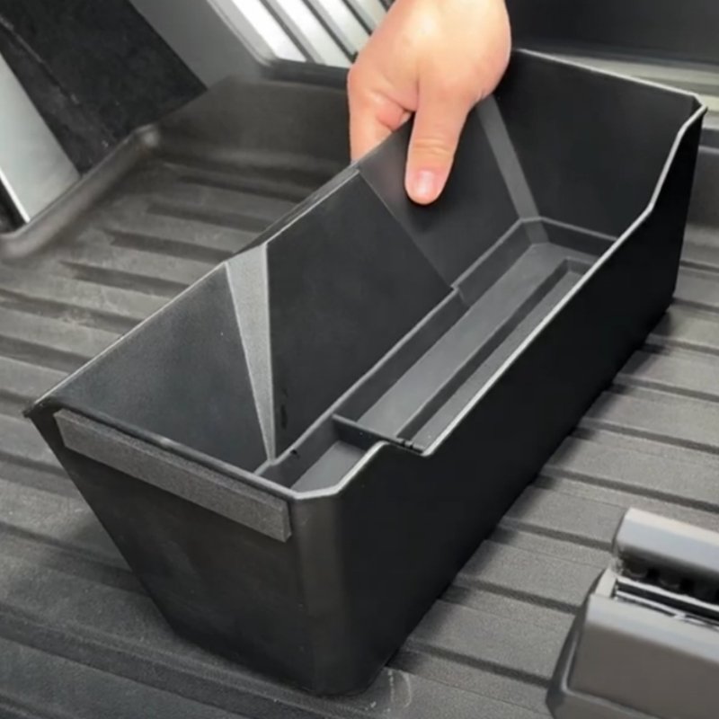 Divided Interior and Shaped Lip - TESVX Under-Seat Storage Box