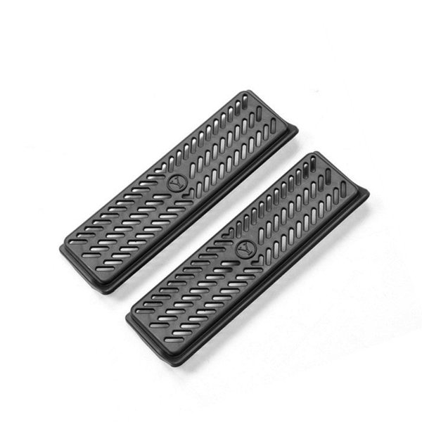 2-Piece ABS Backseat Air Vent Cover with Mesh Design for Tesla Model Y (2021–2025)