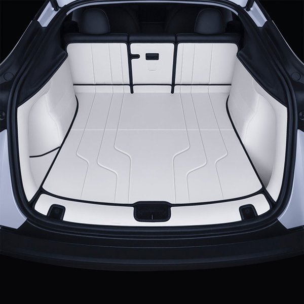7-Piece Trunk Liner Set with Floor, Seat Back & Side Wall Mats for Tesla Model Y Juniper