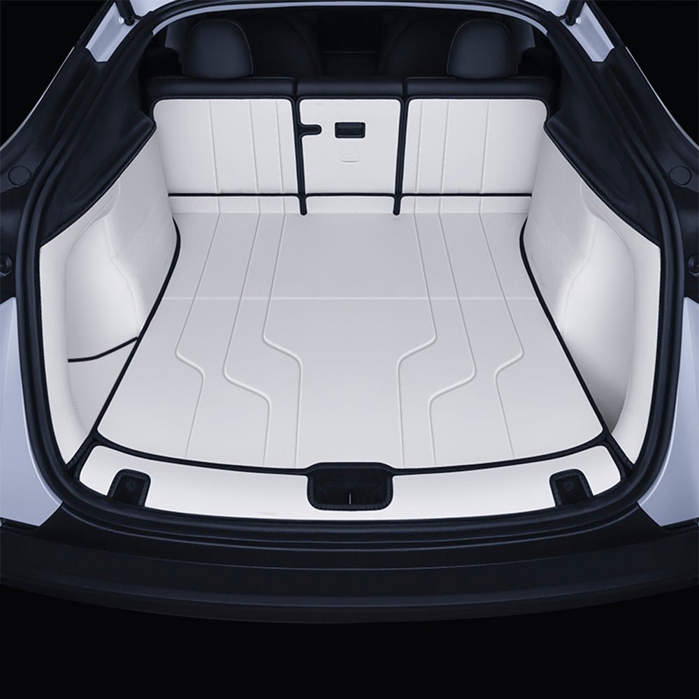OEM White Finish - TESVX Trunk Mat Set