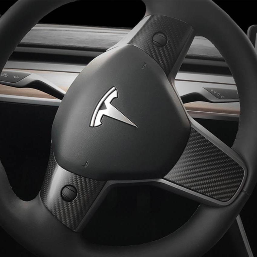 Original Center Exposed - TESVX Steering Wheel Trim Cover
