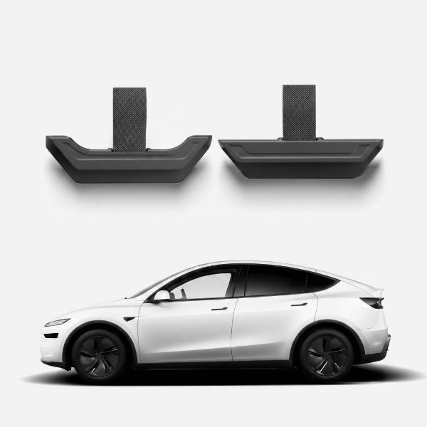 2-Piece ABS Trunk Floor Panel Handles with Nylon Strap for Tesla Model Y Juniper