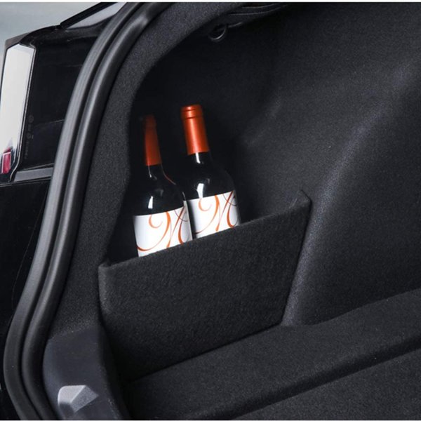 Flocked Trunk Side Divider with Velcro Mount for Tesla Model 3 / Model Y / YL