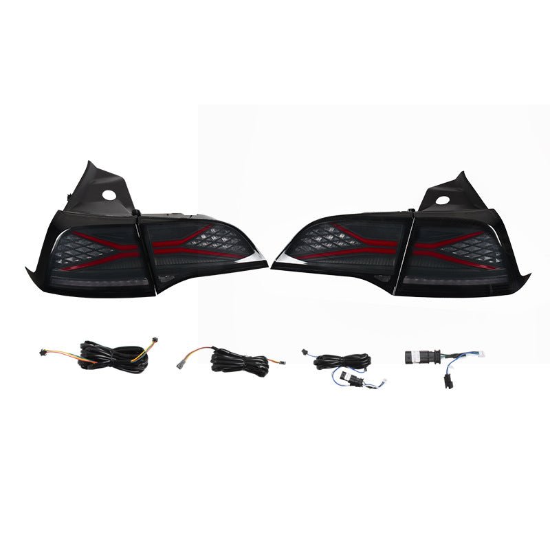 Left and Right Lamp Groups - TESVX Tail Light Assembly