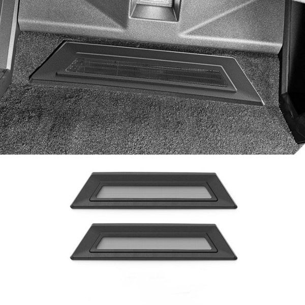 2-Piece Under-Seat Vent Protectors with Grid Design for Tesla Cybertruck