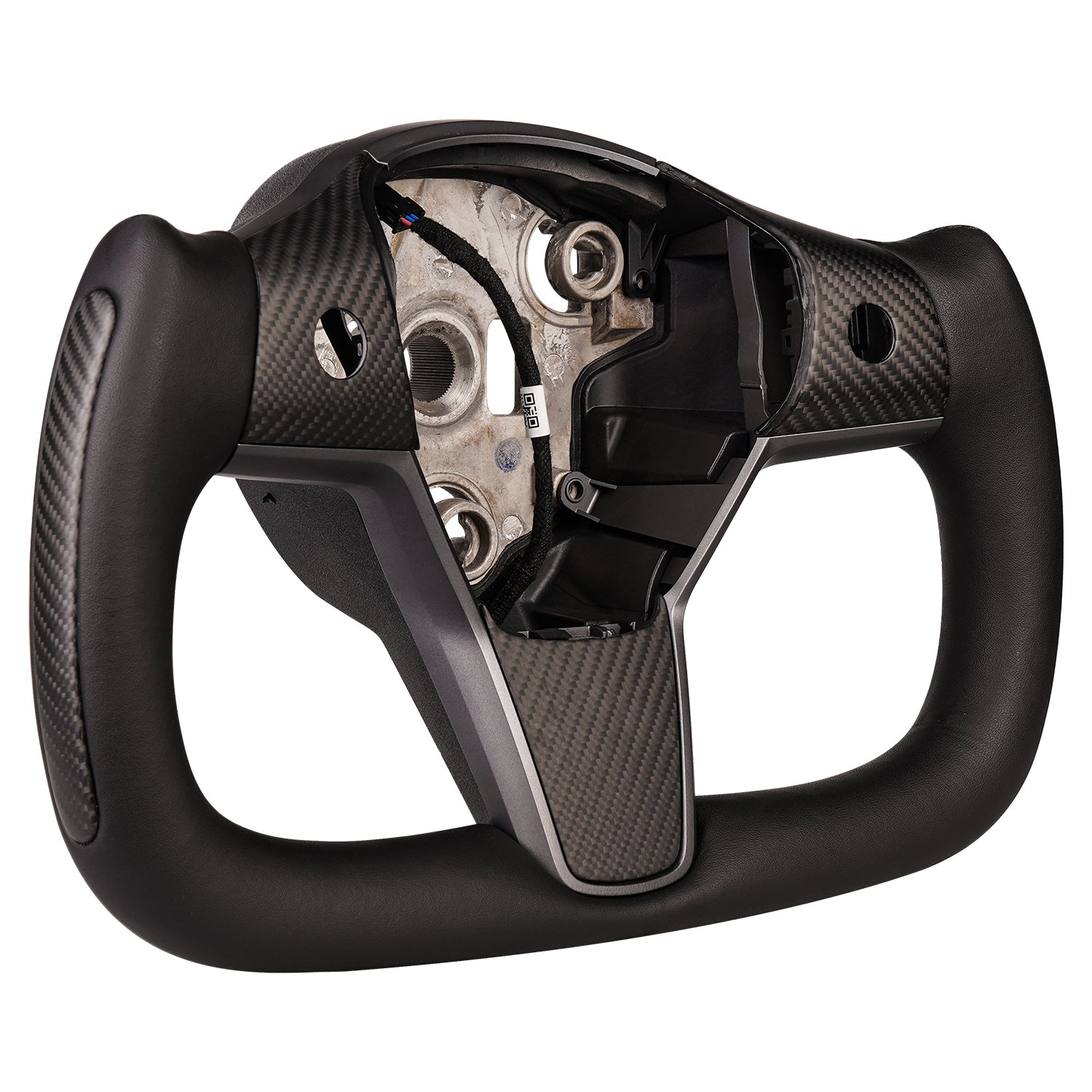 An Open-Top Steering Profile - TESVX Yoke Steering Wheel