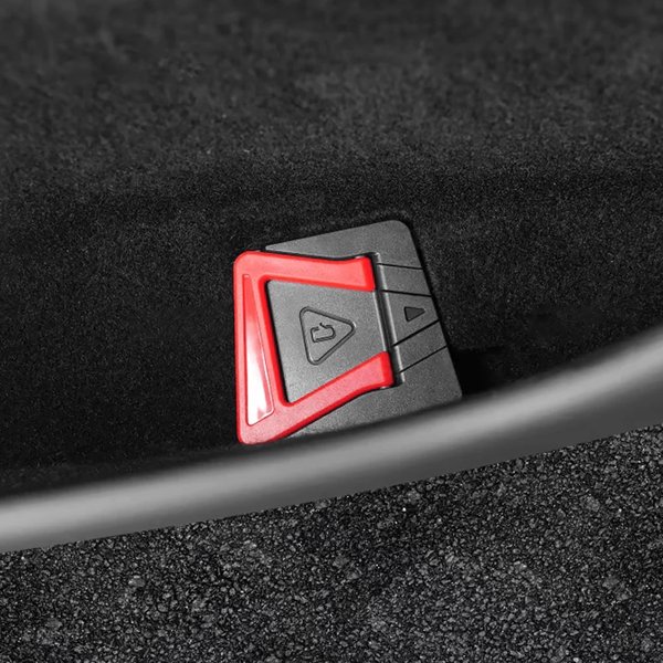 Rear Door Emergency Release Pull Handles with Mechanical Pull-to-Open Linkage for Tesla Model Y Juniper / Model YL