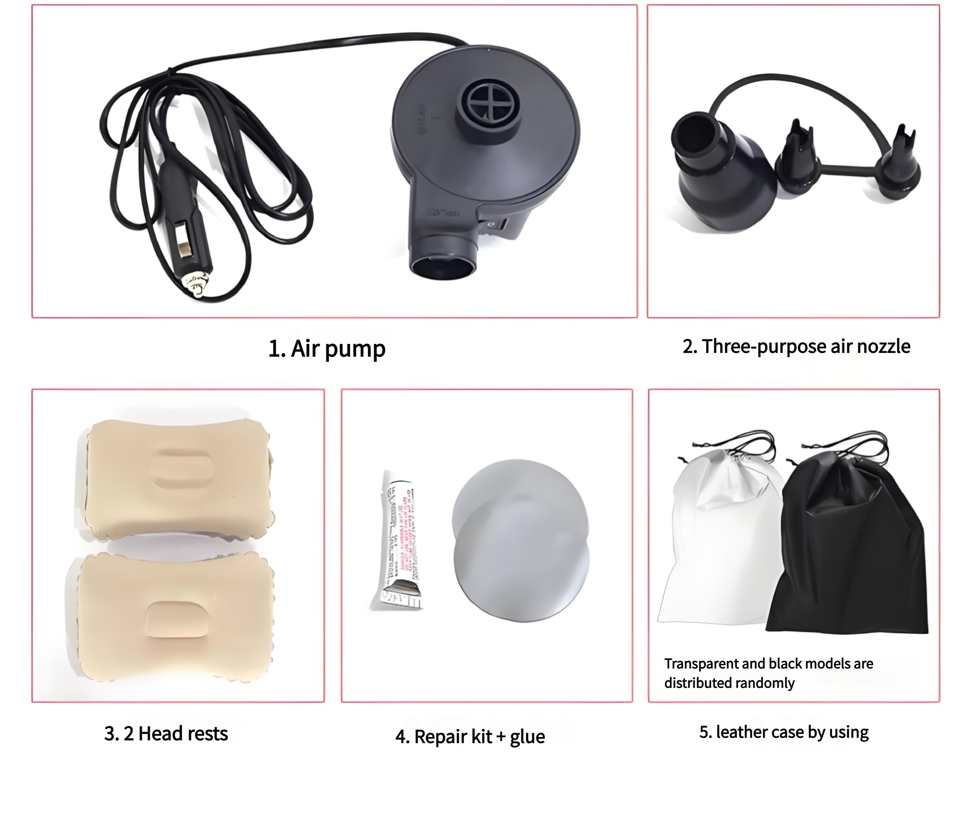 Pump and Packing Accessories - TESVX Rear Seat Air Mattress