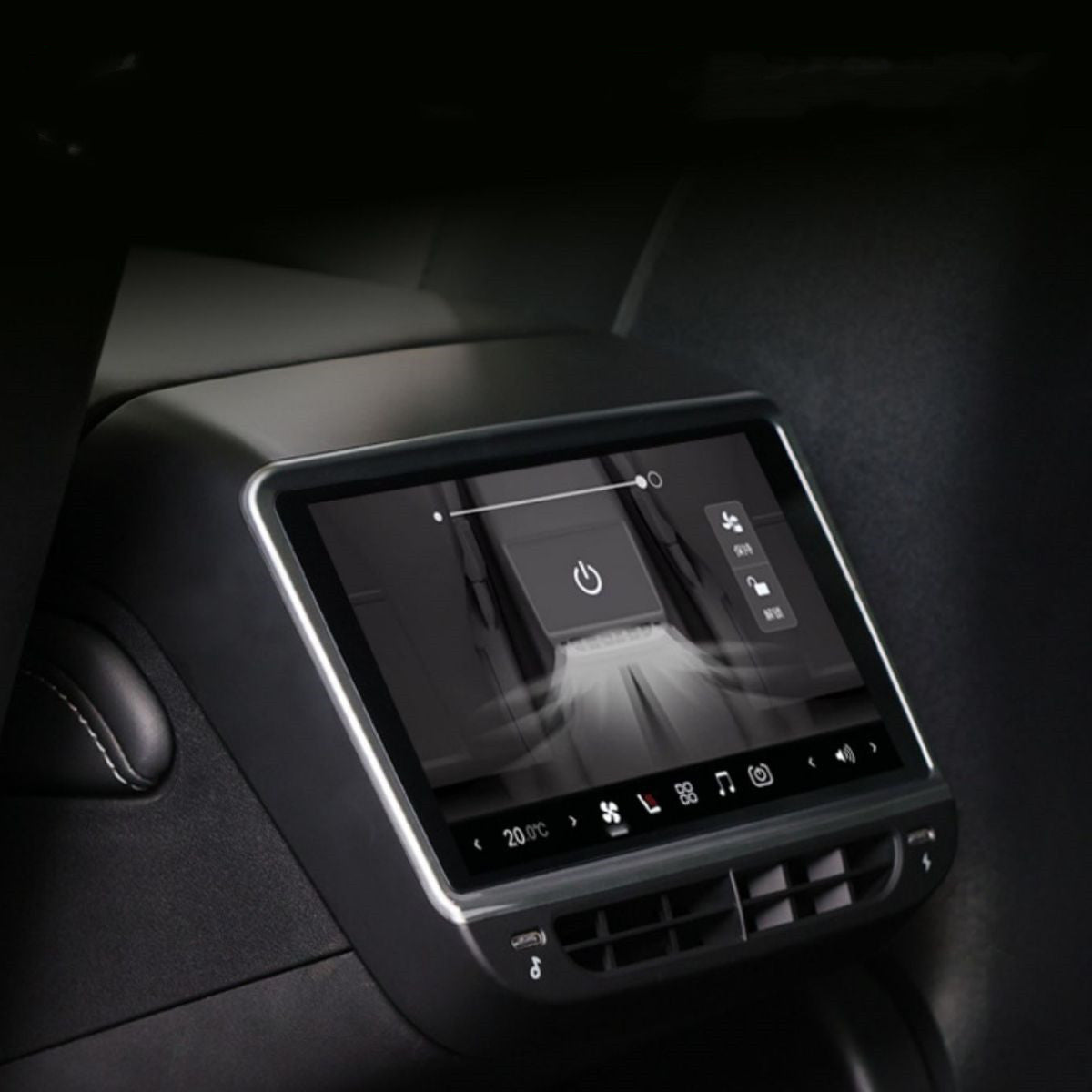 Screen Lock and Update Support - TESVX Rear Entertainment & Climate Control Screen