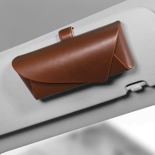 Magnetic Sun Visor Glasses Case with Flip or Standard Style for Tesla Model 3 / Y / S / X